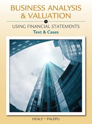 Image du vendeur pour Business Analysis and Valuation: Using Financial Statements, Text and Cases (with Thomson Analytics Printed Access Card) mis en vente par Pieuler Store