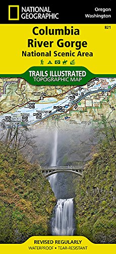 Seller image for Columbia River Gorge National Scenic Area (National Geographic Trails Illustrated Map, 821) for sale by Pieuler Store