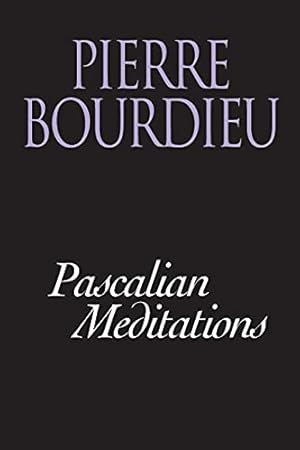 Seller image for Pascalian Meditations for sale by Pieuler Store