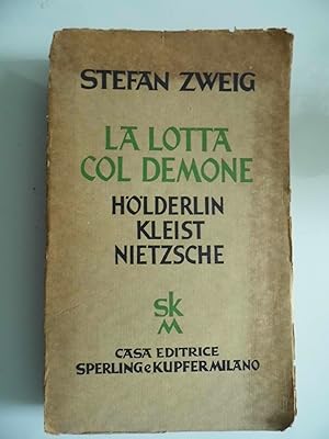 La lotta col demone Holderlin Kleist Nietzsche