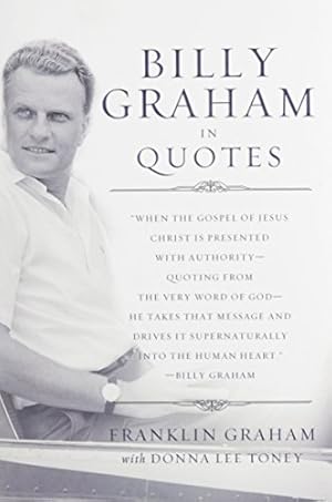 Immagine del venditore per Billy Graham in Quotes venduto da Pieuler Store