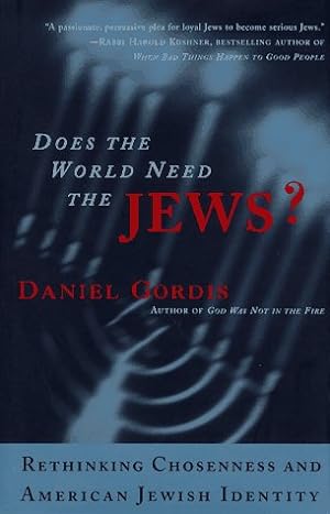 Image du vendeur pour Does the World Need the Jews mis en vente par Pieuler Store