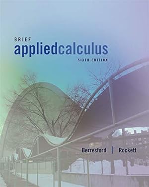 Seller image for Brief Applied Calculus, 6th Edition for sale by Pieuler Store