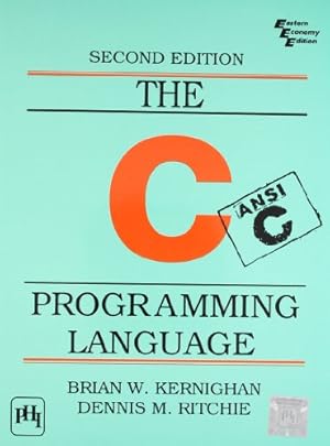 Imagen del vendedor de The C Programming Language a la venta por Pieuler Store