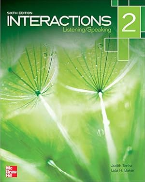 Seller image for Interactions Level 2 Listening/Speaking Student Book (Book Only / No Access Code provided) for sale by Pieuler Store