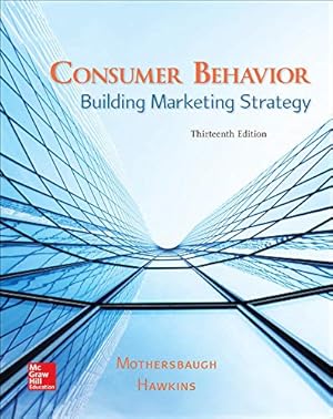 Seller image for Consumer Behavior: Building Marketing Strategy for sale by Pieuler Store
