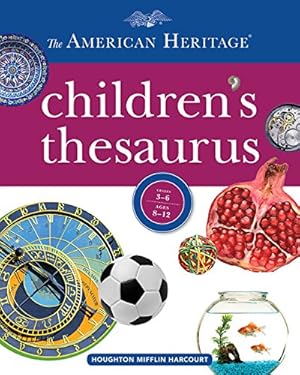 Imagen del vendedor de The American Heritage Children's Thesaurus a la venta por Pieuler Store