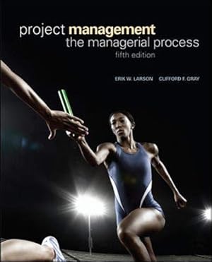 Seller image for Project Management: The Managerial Process for sale by Pieuler Store