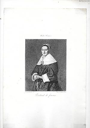 Imagen del vendedor de Portrait de femme. a la venta por Librairie Seigneur