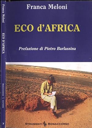 Bild des Verkufers fr Eco d' Africa zum Verkauf von Biblioteca di Babele