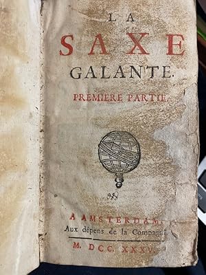 Imagen del vendedor de La Sax galante. 2 Bnde in einem Band. a la venta por Antiquariat Michael Solder