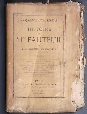 Histoire du 41ème fauteuil de l'académie française