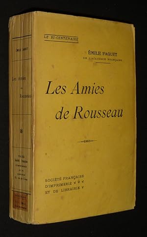 Bild des Verkufers fr Les Amies de Rousseau zum Verkauf von Abraxas-libris