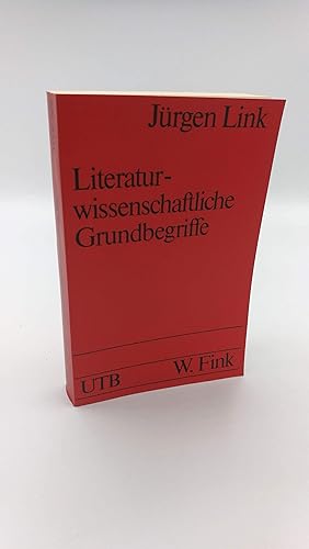 Bild des Verkufers fr Literaturwissenschaftliche Grundbegriffe Eine programmierte Einfhrung auf strukturalistischer Basis zum Verkauf von Antiquariat Bcherwurm