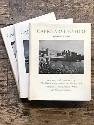 An Inventory of the Ancient Monuments in Caernarvonshire East, Central and West (three volumes)