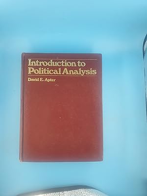 INTRODUCTION TO POLITICAL ANALYSIS