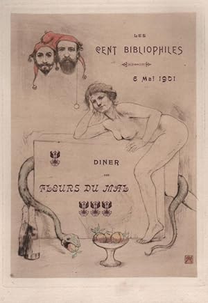Image du vendeur pour Dner des Fleurs du Mal. mis en vente par Librairie Chretien