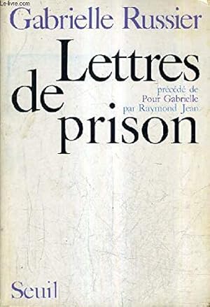 Immagine del venditore per LETTRES DE PRISON PRECEDEES DE POUR GABRIELLE. venduto da Ammareal