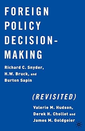 Seller image for Foreign Policy Decision Making (Revisited) for sale by Pieuler Store