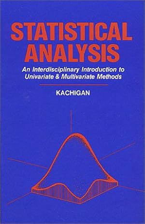 Seller image for Statistical Analysis: An Interdisciplinary Introduction to Univariate & Multivariate Methods for sale by Pieuler Store