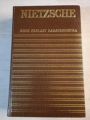 Seller image for Ainsi parlait Zarathoustra for sale by Les Kiosques