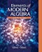 Imagen del vendedor de Elements of Modern Algebra a la venta por Pieuler Store