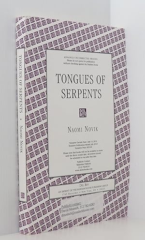 Seller image for Tongues of Serpents (USA Uncorrected Proof) for sale by Durdles Books (IOBA) (PBFA)