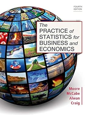 Imagen del vendedor de The Practice of Statistics for Business and Economics 4e, as new comp copy; a la venta por Pieuler Store