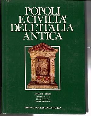 Immagine del venditore per La Civilt Punica - La Sardegna dell'Et Nuragica - La Civilt urbana degli Etruschi. (Popoli e Civilt dell'Italia Antica, vol. 3) venduto da Il Salvalibro s.n.c. di Moscati Giovanni