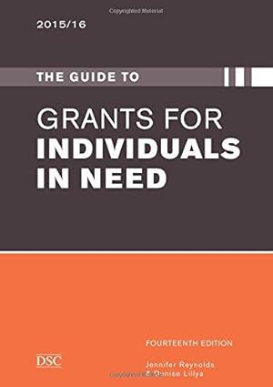 Image du vendeur pour The Guide to Individuals in Need 2015/16 mis en vente par WeBuyBooks