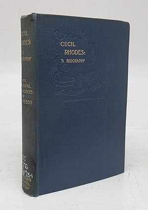 Seller image for Cecil Rhodes: A Biography and Appreciation by Imperialist with Personal Reminiscences by Dr. Jameson for sale by Attic Books (ABAC, ILAB)