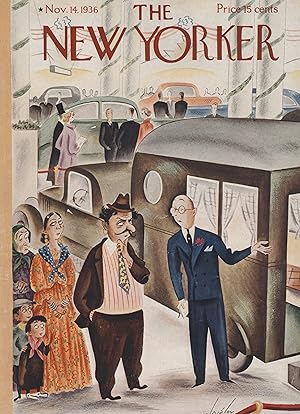 Seller image for THE NEW YORKER Nov. 14, 1936 for sale by Rose City Books