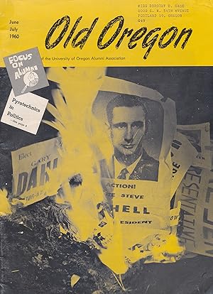 Seller image for Old Oregon June-July 1960 for sale by Rose City Books
