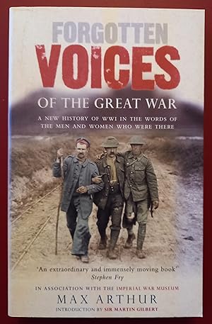 Immagine del venditore per Forgotten Voices of the Great War venduto da Collector's Corner
