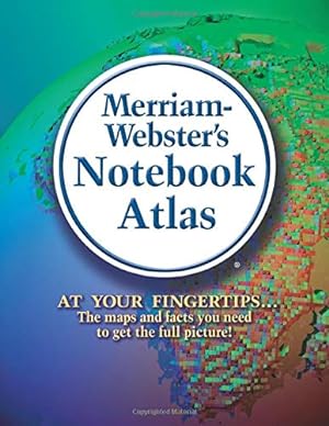 Bild des Verkufers fr Merriam-Webster Notebook Atlas zum Verkauf von Pieuler Store
