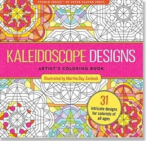 Bild des Verkufers fr Kaleidoscope Designs Artist's Colouring Book (31 Stress-Relieving Designs) (Paperback) zum Verkauf von Grand Eagle Retail