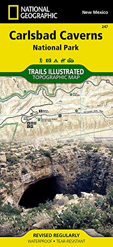 Seller image for Carlsbad Caverns National Park (National Geographic Trails Illustrated Map, 247) for sale by Pieuler Store