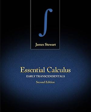 Seller image for Student Solutions Manual for Stewart's Essential Calculus: Early Transcendentals, 2nd for sale by Pieuler Store