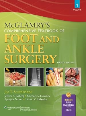 Seller image for McGlamry's Comprehensive Textbook of Foot and Ankle Surgery, Volume 1 and Volume 2 for sale by Pieuler Store