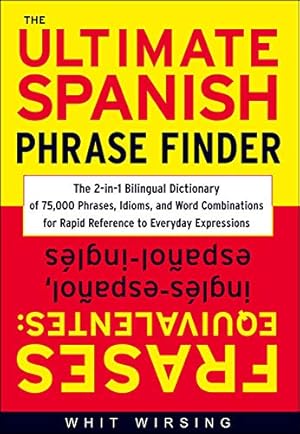 Seller image for The Ultimate Spanish Phrase Finder for sale by Pieuler Store