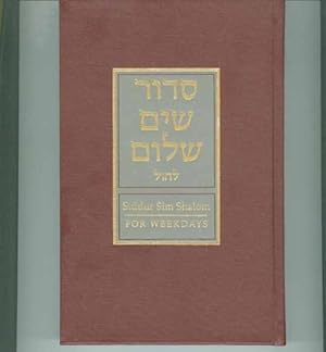 Seller image for Siddur Sim Shalom for Weekdays for sale by Pieuler Store