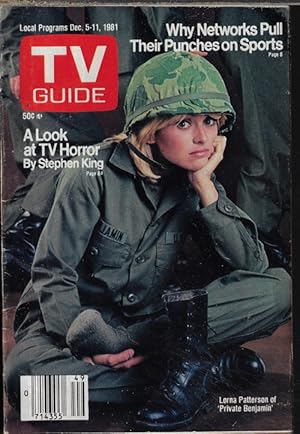 TV GUIDE: December, Dec. 5-11, 1981 (Private Benjamin)