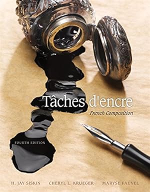 Imagen del vendedor de Taches d'encre: French Composition (World Languages) a la venta por Pieuler Store