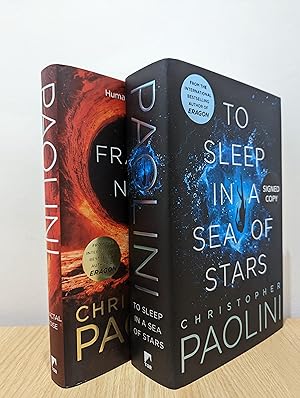 Bild des Verkufers fr To Sleep in a Sea of Stars; Fractal Noise: Fractalverse Series 1-2 (Signed First Edition) zum Verkauf von Fialta Books