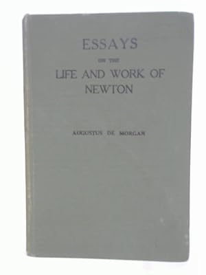 Bild des Verkufers fr Essays on the Life and Works of Newton zum Verkauf von World of Rare Books