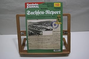 Sachsen-Report (Heft 8) (= Eisenbahn Journal Archiv); Heft 8: Gleispläne und Bahnhofsgeschichte, ...