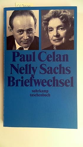 Imagen del vendedor de Paul Celan Nelly Sachs - Briefwechsel, a la venta por Antiquariat Maiwald