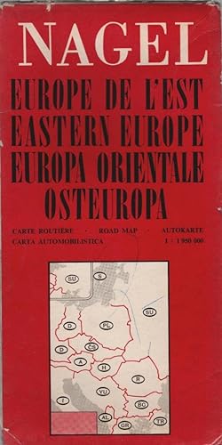 Europe de l'est carte routière = Eastern Europe : road map = Europa orientale : carta automobilis...