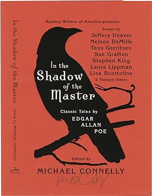 Immagine del venditore per In the Shadow of the Master: Classic Tales by Edgar Allan Poe (Original printer's proof for the cover of the first edition, Signed by editor Michael Connelly) venduto da Royal Books, Inc., ABAA