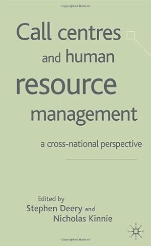 Immagine del venditore per Call Centres and Human Resource Management: A Cross-National Perspective [Hardcover ] venduto da booksXpress